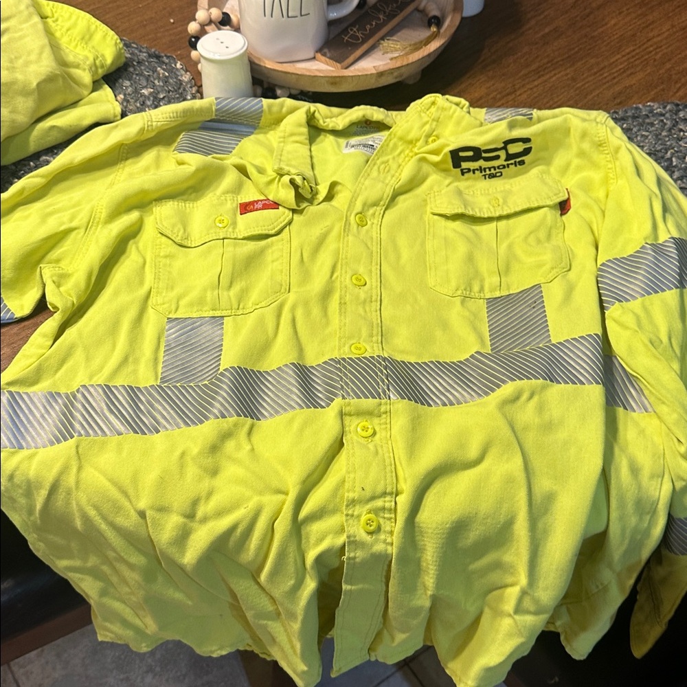 Lapco FR Fluorescent & reflective LS Men’s xl . … - Picture 6 of 9